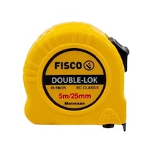 Fisco 5x25 Çelik Metre Double-lok Fisco 5x25 Çelik Metre Double-lok