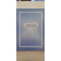 Gözlük-Optik Teftiş ve Denetim Defteri