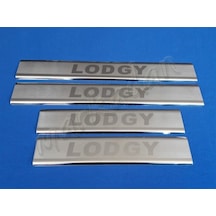 Dacia Lodgy Krom Kapı Eşiği 2012 Sonrası 4 Parça Paslanmaz Çelik (501405918)