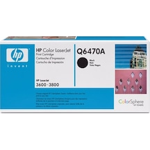 Hp Q6470A Siyah Toner - Hp 3600