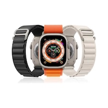 Watch 7 41mm Uyumlu Krd-74 Hasır Zore Kordon-yeşil