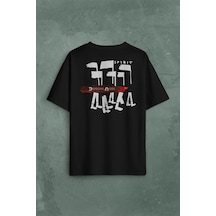 Depeche Mode Spirit New Wave Grey Charcoal Sırt Ön Baskılı Oversize Tişört Unisex T-shirt 001