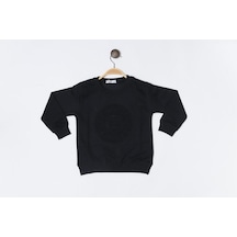 Modalı Çocuk Newyork Rtr0002 Kabartma Baskılı Sweatshirt