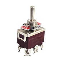 Ic-159 Toggle Switch 6p On-off-mom Ø12mm Kn3c-213