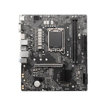Pro H610m-g Ddr4 3200mhz 1xvga 1xhdmı 1xdp 1xm.2 Usb 3.2 Matx 1700p 12./ 13. Ve 14. Nesil İşlemci Uyumlu