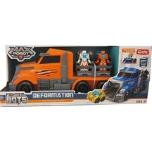 Ctoy Oyuncak Taşıyıcı Tır Ve Robota Dönüşebilen Mini Araçlar Ctoy-l017-7