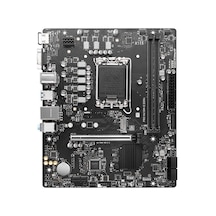 Msı Pro H610m-e Ddr5 5600 Oc Hdmı,vga M.2 1700p Usb 3.2 Gen1 12-13-14. Nesil