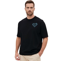 Ogc Elmas Oversize Unisex T-shirt Siyah