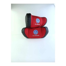 Volkswagen Oto Boyun Yastığı 2'li Kırmızı