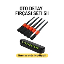 Proton Perdana Streched 4 Door 3.5 Araca Uygun Oto Detay Fırçası Seti 5 'li - Numaratör