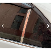 Hyundai Accent Admire 2000-2006 Uyumlu Cam Kelebek 2 Parça Krom P