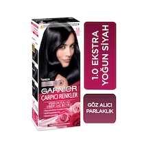 Garnier Çarpıcı Renkler Saç Boyası 1 Ekstra Yoğun Siyah