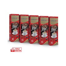 Espressomm® Tchibo Cafissimo Makineleri İle Uyumlu Red Kapsül Kahve 5 x 10'lu