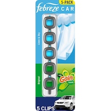Febreze Araba Kokusu Linen & Sky + Gain Çeşit Paketi 5li Paket
