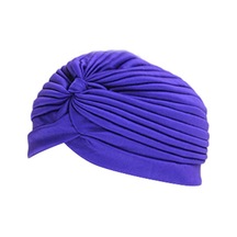 Koyu Mor Büyük Elastik Türban Kulak Koruyucu Banyo Unisex Yüzme Havuzu Şapkası Banyo Şapkası Yüzme Kapaklar Dalış Şapkası Koyu Mor