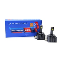 Bmw X6 2014- Photon Milestone Black Katana H7 Kısa Led Far 30000 Lümen