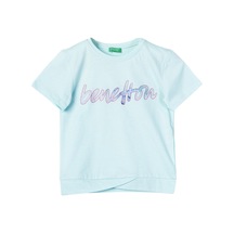 United Colors Of Benetton Kız Çocuk Tshirt Bnt-g21259 001