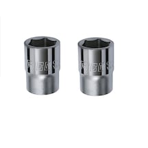 Rico 3/8 6 Köşe Kısa Lokma 8-10mm