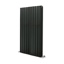 900mm X 795mm Yüksek Isı Kapasiteli Dekoratif Dikey Lilac Aluminyum Radyatör Antrasit