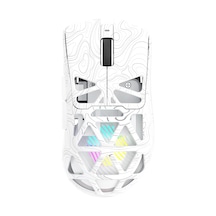 Sc620 Paw3311 Sensör 12000 Dpı 1000hz Kablolu Ve Kablosuz Gaming Oyuncu Mouse Desenli Beyaz