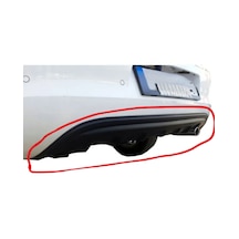 Citroen C-elysee Arka Difüzör Parlak Siyah