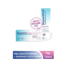 Bepanthol Baby Pişik Önleyici Merhem 100 G + Bepanthol Baby Pişik Önleyici Merhem 50 G