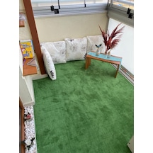 Yeşil Protokol Özel Kesim Kaymaz Tabanlı Balkon Halısı