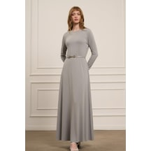 Ftz Women Kadın Elbise Gri 31073 Gri