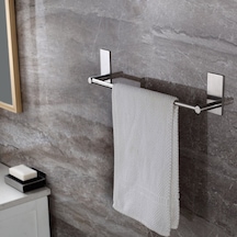 Deltahome Paslanmaz Çelik 40Cm Banyo Havluluk Askılık Inox