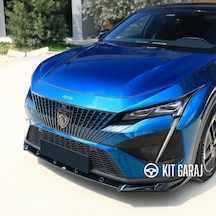 Peugeot 408 Ön Lip Plastik Boyasız