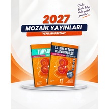 Mozaik Yayınları 8. Sınıf Türkçe-t.c. İnkılap Tarihi Ve Atatürkçülük Soru Bankası Seti 2 Kitap