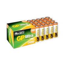 GP Batteries G-TECH Ultra LR6 - AA Boy 1.5V Alkalin Kalem Pil 40'lı Kutu
