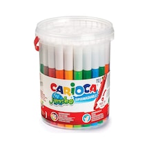 Carioca Süper Jumbo Yıkanabilir Keçeli Boya Kalemi 50'li