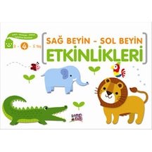 Sağ Beyin - Sol Beyin Etkinlikleri 4 Yaş - Yqbx-821795