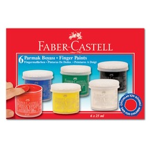 Faber-Castell Parmak Boyası 6x25 ML N11.516