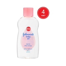 Johnson's Baby Bebek Masaj Yağı 4 x 200 ML