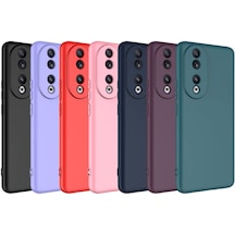Huawei Uyumlu Honor 90 Kılıf Zore İçi Kadife Mat Lansman Kapak