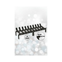 60 Cm X 32 Cm 10 Çubuklu Ekstra Şömine Izgarası Dar Gözlü Izgara