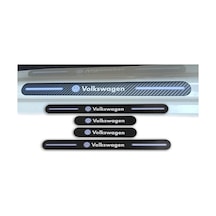 Volkswagen Passat B8 Uyumlu Carbon Kapı Eşiği 4'Lü Set Kırılmaz (548480557)