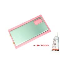 Tkgz Samsung Galaxy Uyumlu Note 20 Arka Pil Batarya Kapağı Cam+b-7000 Yeşil