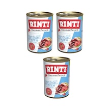 Rinti Yürekli Gurme Köpek Konservesi 400 G X 3 Adet