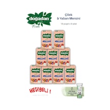Doğadan 9 Paket Form Çilek & Yaban Mersini 18 Poşet Ve Rosıe