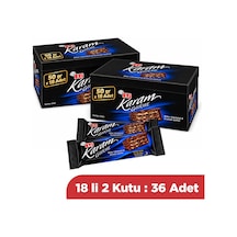 Eti Karam Gurme Bitter Çikolatalı Gofret 50 Gr X 36 Adet 2 Kutu Yeni Ambalaj