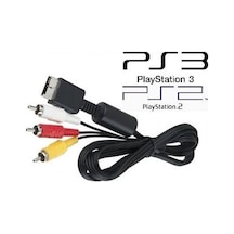 PS2 PS3 AV TV Lale Kablosu