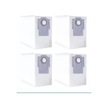 Roborock Q7 Max Ile Ile Uyumlu Toz Torbası 4 Adet Beyaz