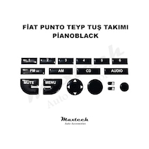Fiat Punto Teyp Tuş Takımı Pianoblack
