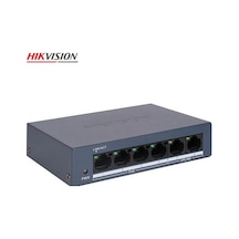 Hıkvısıon Ds-3e0106mp-e/m 4 Port 4x10/100 Poe 2x100m Uplınk Port Poe Yönetilemez Swıtch 35w