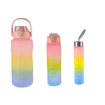 Matara Üçlü Set 2000 Ml 900 Ml 300 Ml Pembe