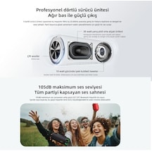 Qcy Sp7 Rgb Bluetooth Hoparlör Siyah
