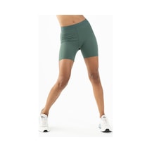 Maraton Active Slimfit Kadın Şort Fitness Yeşil Şort 22283-yeşil Yeşil